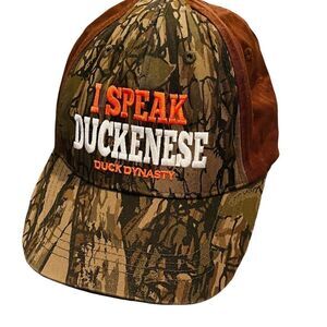 Duck Dynasty Camo Cap Adjustable Back Strap